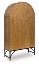 Load image into Gallery viewer, Gwenwich - Accent Cabinet - Natural / Black
