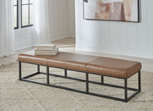 Load image into Gallery viewer, Joston - Accent Bench - Caramel
