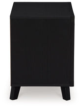 Load image into Gallery viewer, Danziar - Two Drawer Night Stand - Black
