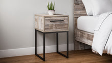 Load image into Gallery viewer, Neilsville - One Drawer Night Stand - Vinyl-Wrapped - Whitewash
