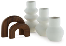 Load image into Gallery viewer, Carterworth - Accessory Set (Set of 5) - White / Brown
