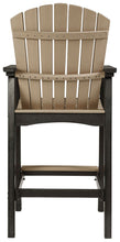 Load image into Gallery viewer, Fairen Trail - Tall Barstool (Set of 2) - Black / Driftwood
