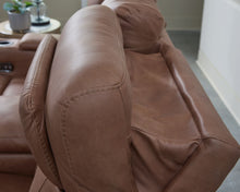 Load image into Gallery viewer, Clean-Slate - Power Recliner / Adj Headrest - Caramel
