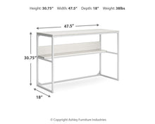 Load image into Gallery viewer, Deznee - 48" Home Office Desk - White
