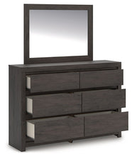 Load image into Gallery viewer, Fraluna - Dresser And Mirror - Charcoal
