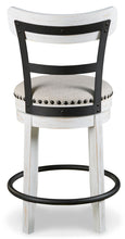 Load image into Gallery viewer, Valebeck - Full Back Swivel Stool

