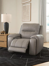 Load image into Gallery viewer, Real Moments - Power Recliner With Audio Seating - Ash
