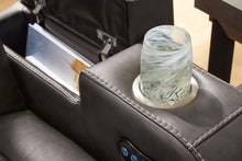 Load image into Gallery viewer, Fyne-dyme - Power Reclining Loveseat With Console/Adj Hdrst
