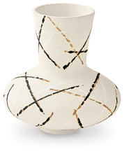 Load image into Gallery viewer, Brockford - Vase - Cream / Black / Brown
