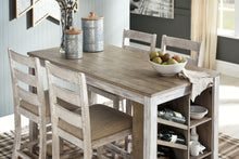 Load image into Gallery viewer, Skempton - Rectangular Counter Table With Storage - White
