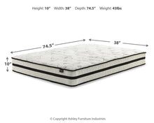 Load image into Gallery viewer, Chime 10 Inch Hybrid - Medium Hybrid Mattress
