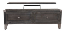 Load image into Gallery viewer, Todoe - Lift Top Cocktail Table - Dark Gray
