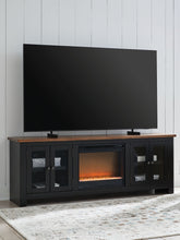 Load image into Gallery viewer, Wildenauer - 76" TV Stand With Electric Fireplace
