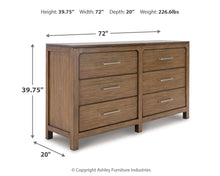 Load image into Gallery viewer, Cabalynn - Dresser - Light Brown
