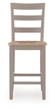 Load image into Gallery viewer, Harperfeld - 5 Pc. - Dining Table And 4 Barstools - Natural / Gray

