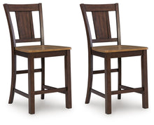 Load image into Gallery viewer, Rylandeen - Barstool (Set of 2) - Light Brown / Dark Brown
