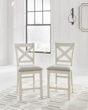 Load image into Gallery viewer, Robbinsdale - Upholstered Barstool (Set of 2) - Antique White
