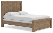Load image into Gallery viewer, Oliandon - 3 Pc. - Queen Panel Bed, Dresser And Mirror - Light Brown
