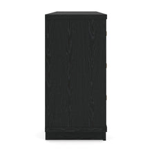 Load image into Gallery viewer, Kozmour - Six Drawer Dresser - Black / Brown

