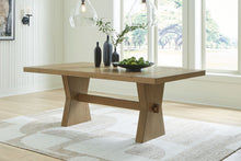 Load image into Gallery viewer, Galliden - Rectangular Dining Room Table - Light Brown
