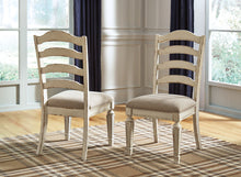 Load image into Gallery viewer, Realyn - Dining UPH Side Chair (Set of 2) - Ladderback - Chipped White
