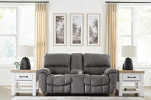 Load image into Gallery viewer, Bakerstein - Power Reclining Loveseat/Console/Adjustable Headrest - Galaxy
