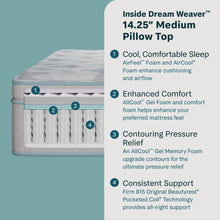 Load image into Gallery viewer, Dream Weaver - 14.25" Medium Pillow Top Mattress
