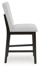 Load image into Gallery viewer, Neymorton - Upholstered Barstool (Set of 2) - Dark Grayish Brown

