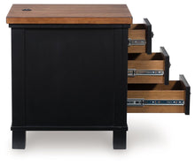 Load image into Gallery viewer, Wildenauer - Chair Side End Table - Brown / Black
