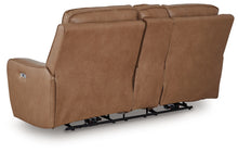 Load image into Gallery viewer, DeepWakes - Power Reclining Loveseat / Console / Adjustable Headrest

