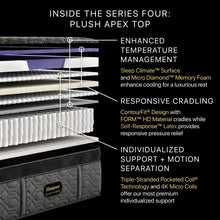 Load image into Gallery viewer, Beautyrest Black - 16" Series Four Hybrid Plush Apex Top Mattress
