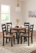 Load image into Gallery viewer, Gesthaven - Round Dining Room Drop Leaf Table Set
