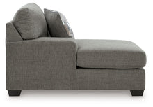 Load image into Gallery viewer, Clarington - 2 Pc. - 3-Piece Sectional And Oversized Ottoman - Greystone
