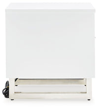 Load image into Gallery viewer, Gardoni - Chair Side End Table - White / Black
