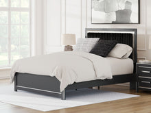 Load image into Gallery viewer, Zuraleus - Upholstered Panel Platform Bed With Roll Slats
