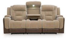 Load image into Gallery viewer, Mixed Motion - Power Reclining Sofa With Adjustable Headrest
