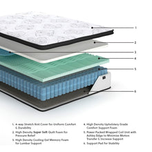 Load image into Gallery viewer, Chime 12 Inch Hybrid - Ultra Plush Hybrid Mattress

