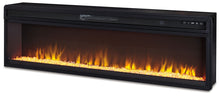 Load image into Gallery viewer, Entertainment Accessories - Wide Fireplace Insert - Black
