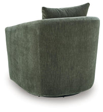 Load image into Gallery viewer, Leastow - Swivel Accent Chair - Loden
