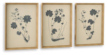 Load image into Gallery viewer, Huddwick - Wall Art Set (Set of 3) - Linen / Black
