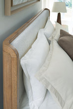 Load image into Gallery viewer, Pamaria - King Upholstered Bed - Light Brown
