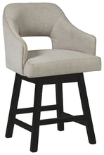 Load image into Gallery viewer, Tallenger - Upholstered Swivel Barstool (Set of 2)

