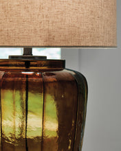 Load image into Gallery viewer, Bainmore - Glass Table Lamp - Amber
