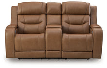 Load image into Gallery viewer, Knightington - 3 Pc. - Power Reclining Sofa, Loveseat And Recliner - Caramel
