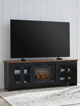 Load image into Gallery viewer, Wildenauer - 76" TV Stand With Electric Fireplace
