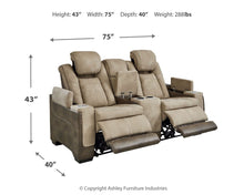 Load image into Gallery viewer, Next-Gen Durapella - Power Reclining Loveseat
