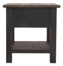 Load image into Gallery viewer, Tyler Creek - Rectangular End Table - Grayish Brown / Black
