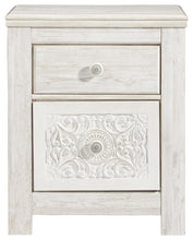 Load image into Gallery viewer, Paxberry - Two Drawer Night Stand - Whitewash
