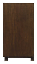 Load image into Gallery viewer, Starmore - 70" TV Stand With Glass/Stone Fireplace Insert - Brown
