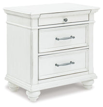 Load image into Gallery viewer, Kanwyn - Three Drawer Night Stand - Whitewash
